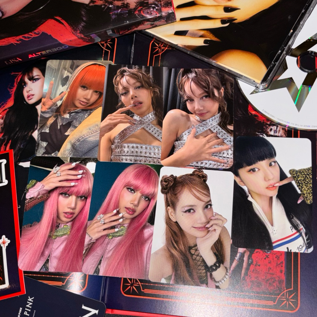 [BACA SLIDE KE 2] READY STOCK PHOTOCARD OFFICIAL LISA JISOO BLACKPINK ALTER EGO BORNPINK