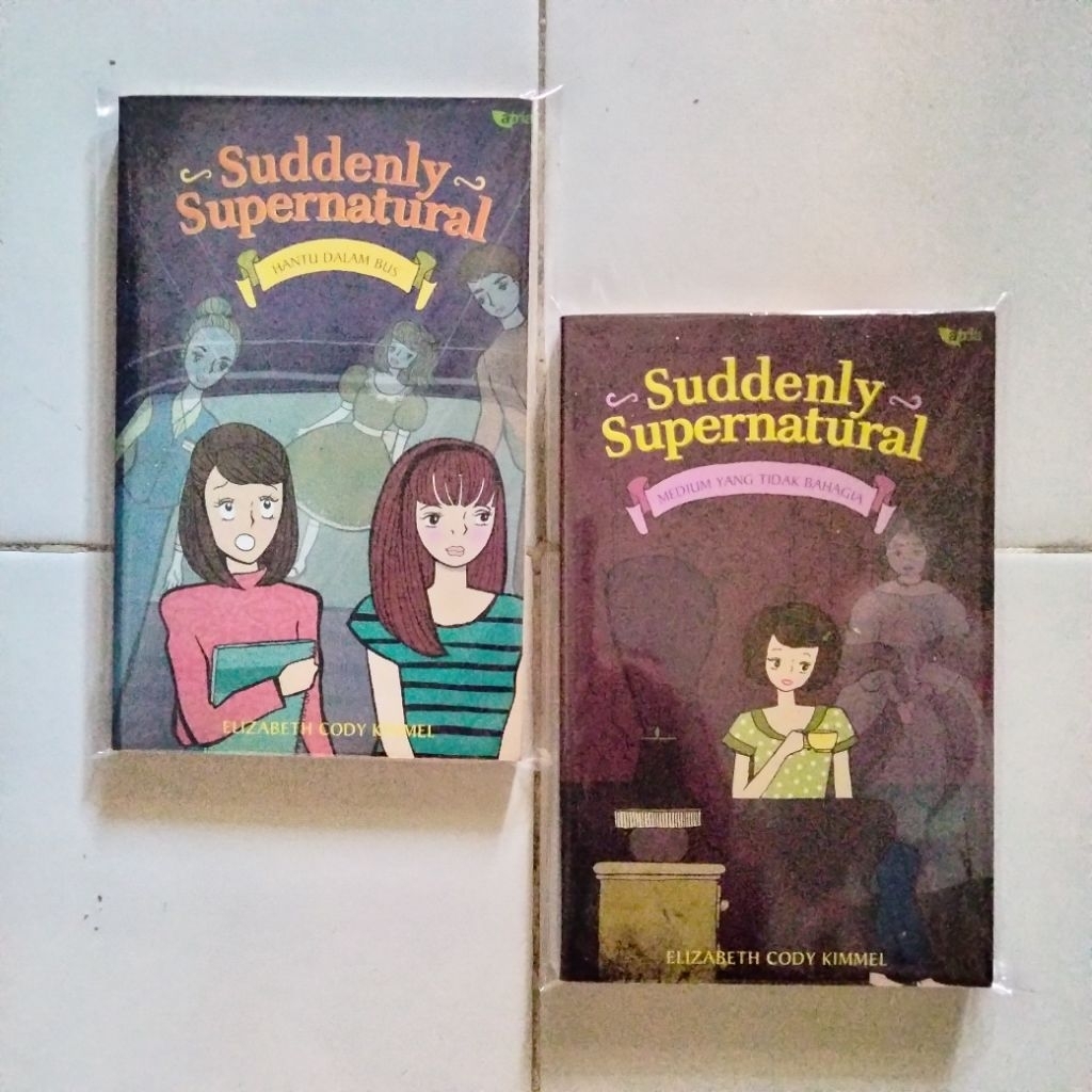 Paket Novel Suddenly Supernatural - Atria - 2 Edisi