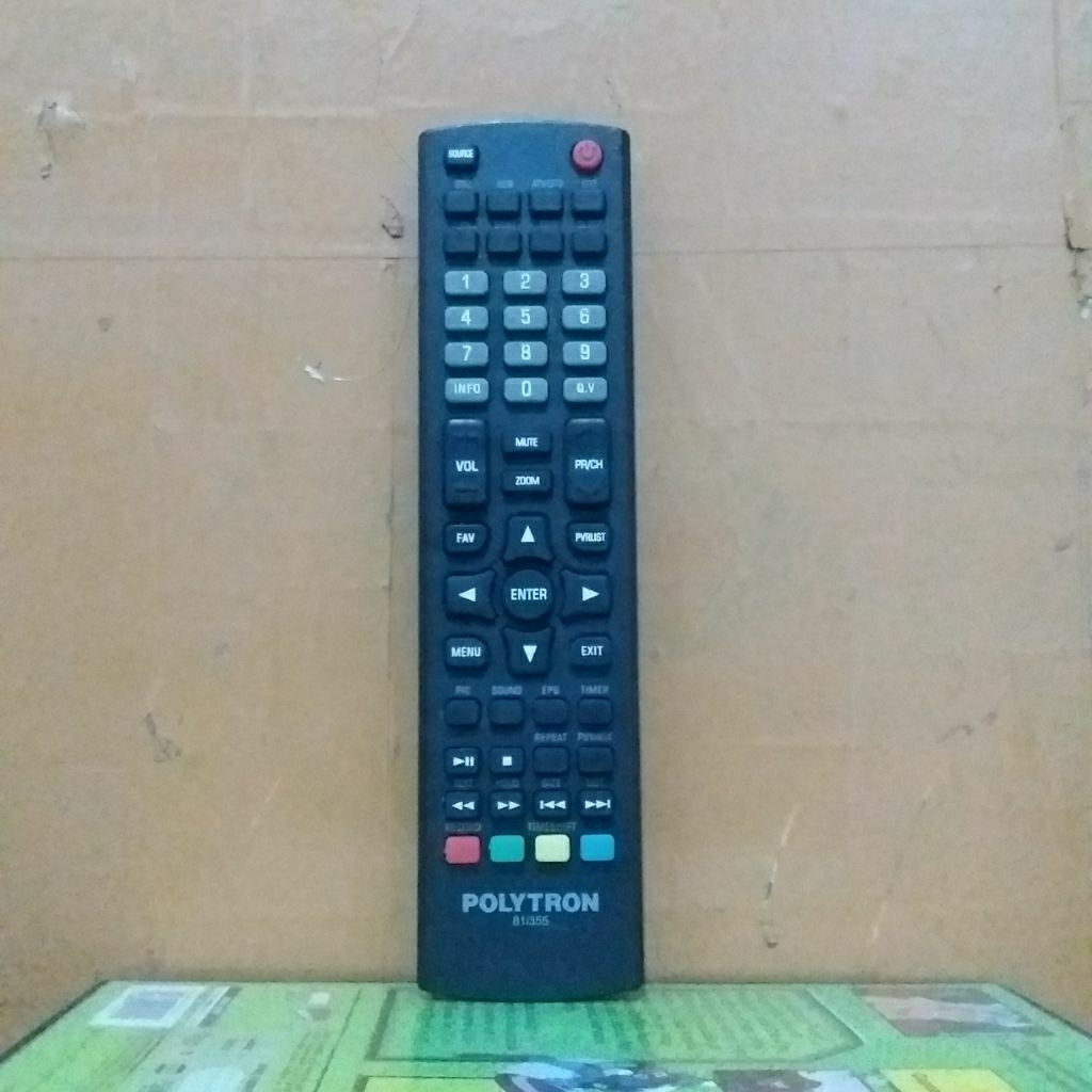 REMOTE TV POLYTRON SERI 81I355 ORIGINAL