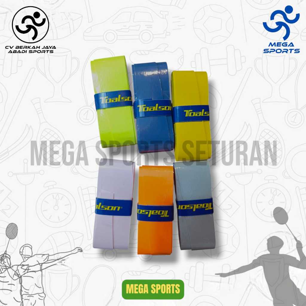 Grip Raket Tenis / Badminton Toalson Quick Dry dan Asterista