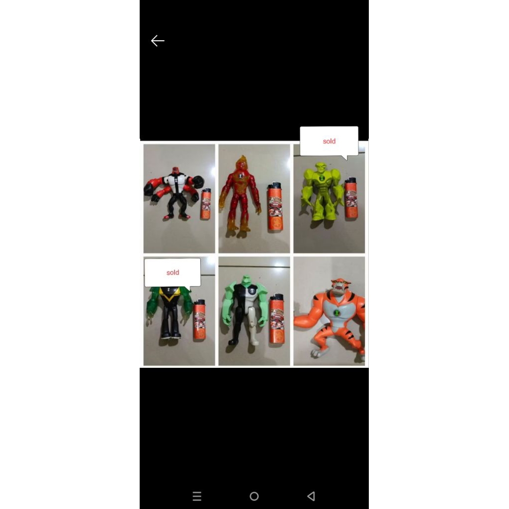 FIGUR VINTAGE BEN 10