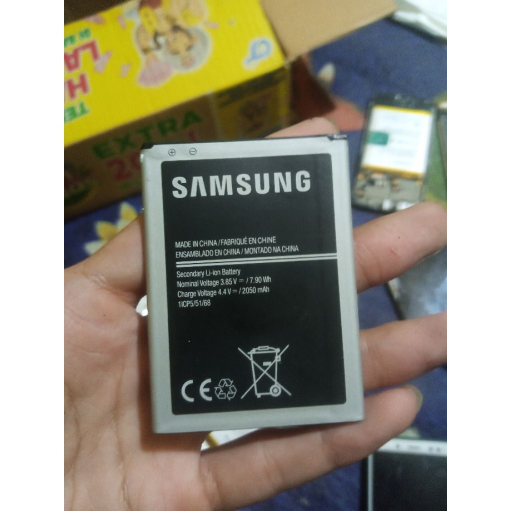 Baterai Samsung J1 2016 Original Cabutan Second