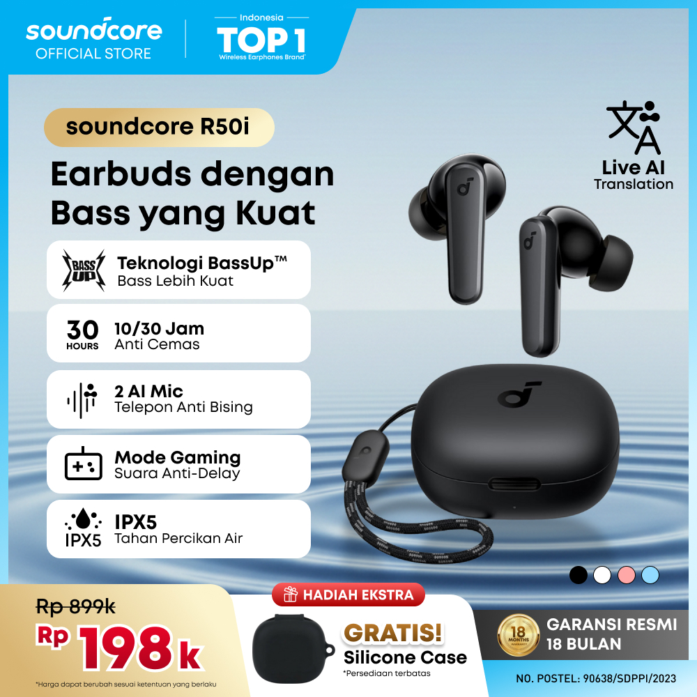 True Wireless Earbuds Anker Soundcore R50i - A3949