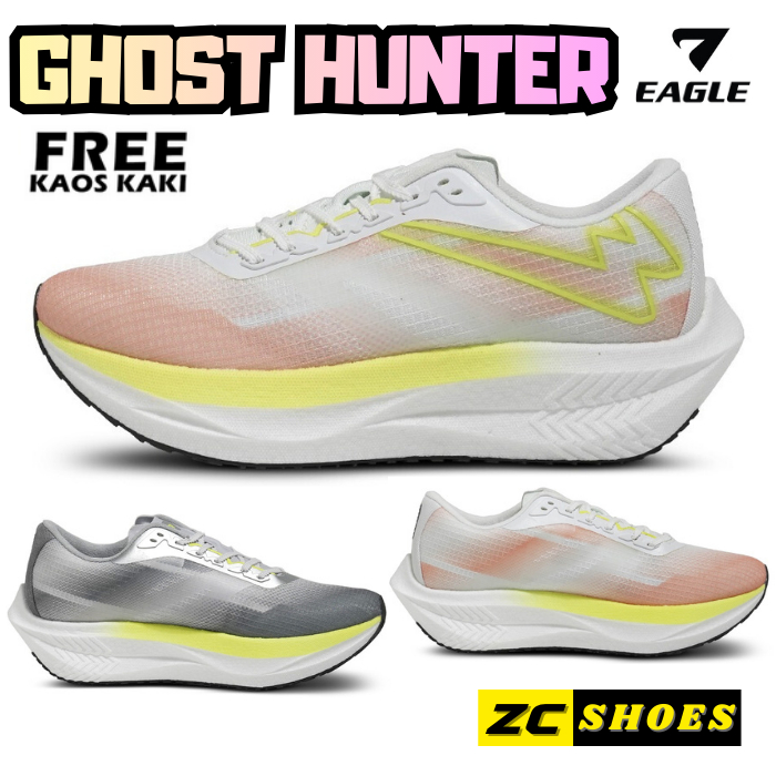 Eagle GHOST HUNTER Running Professional Shoes - Sepatu Running Pria Wanita Original Eagle