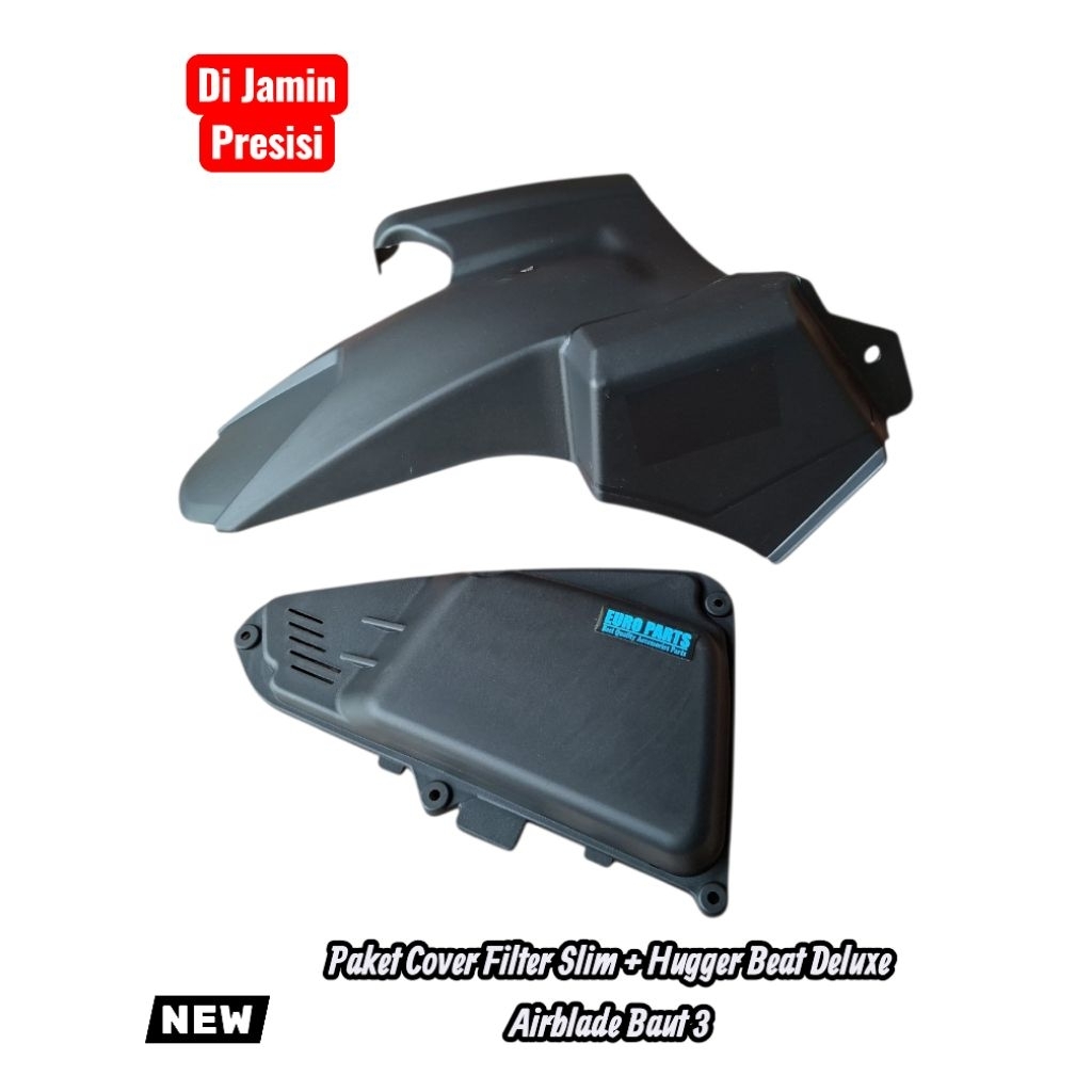 Paket Cover Filter Slim + Hugger Beat Deluxe Airblade Baut 3 Polos