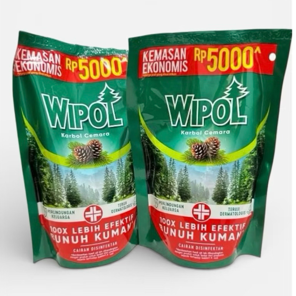 Wipol Pembersih Lantai Refill - Pembersih Lantai Wipol Kemasan Ekonomis 5000 Pembersih Lantai WIPOL