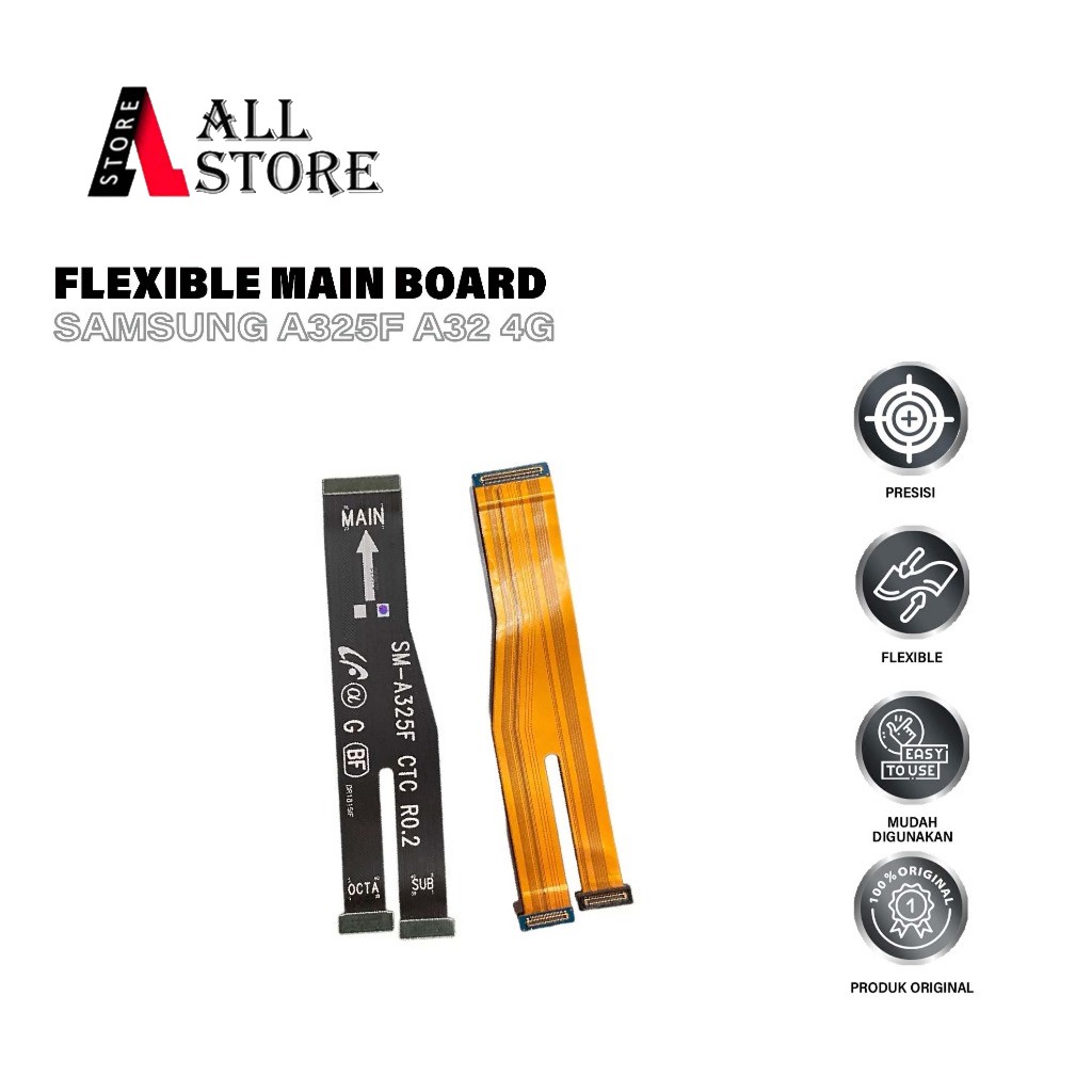 FLEXIBLE BOARD UNTUK SAMSUNG A325F A32 4G - MAIN BOARD - SPAREPART HP