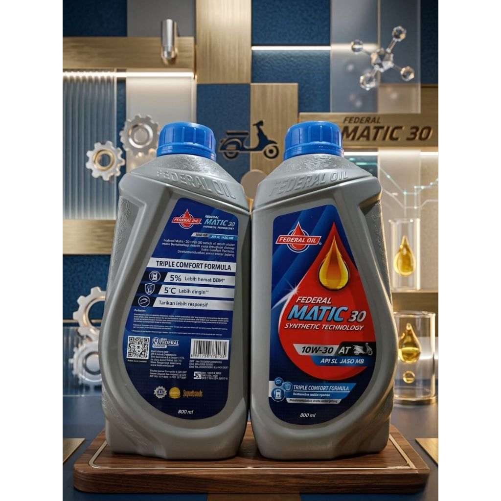 OLI PEDERAL METIC SILVER 800ML OLI MOTOR