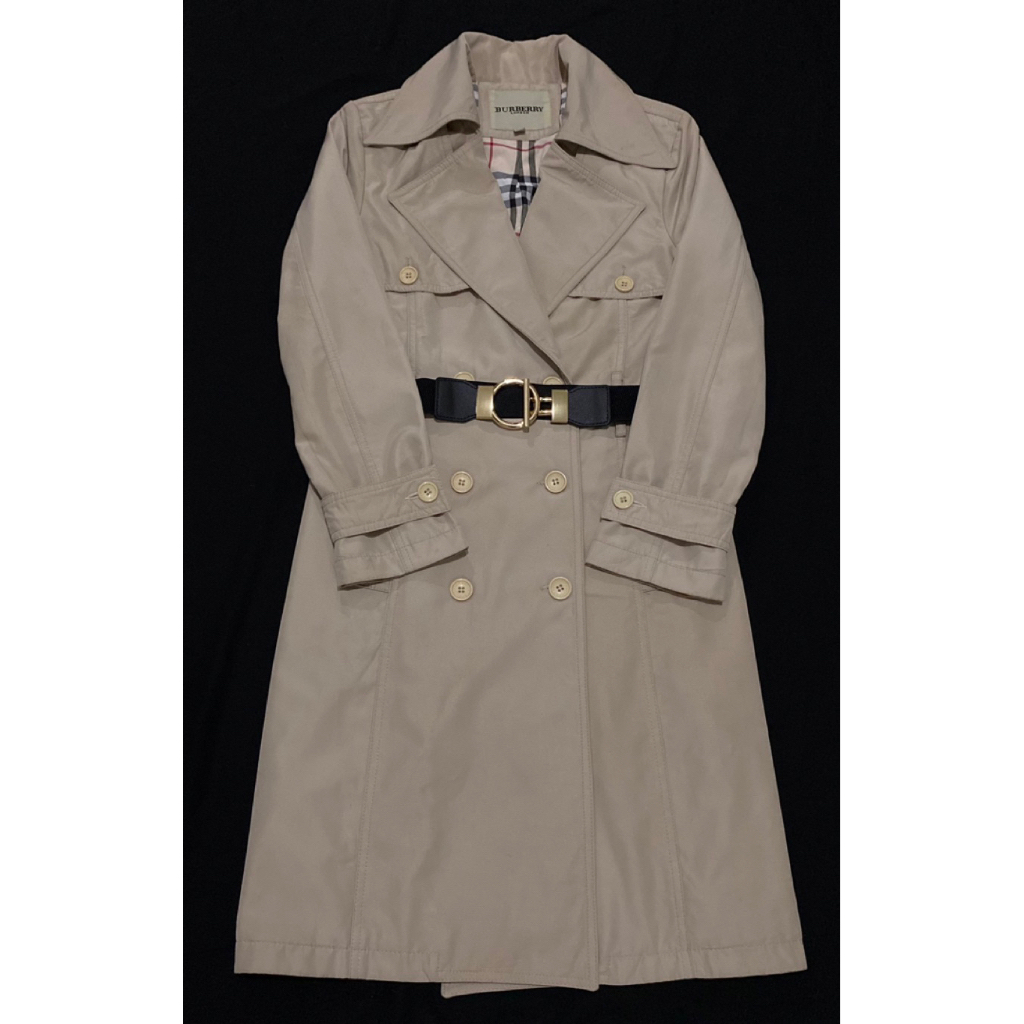 Coat Burberry Original (Tag lengkap, Emboss) / Coat burberry / Coat Branded / Trench Coat Burberry