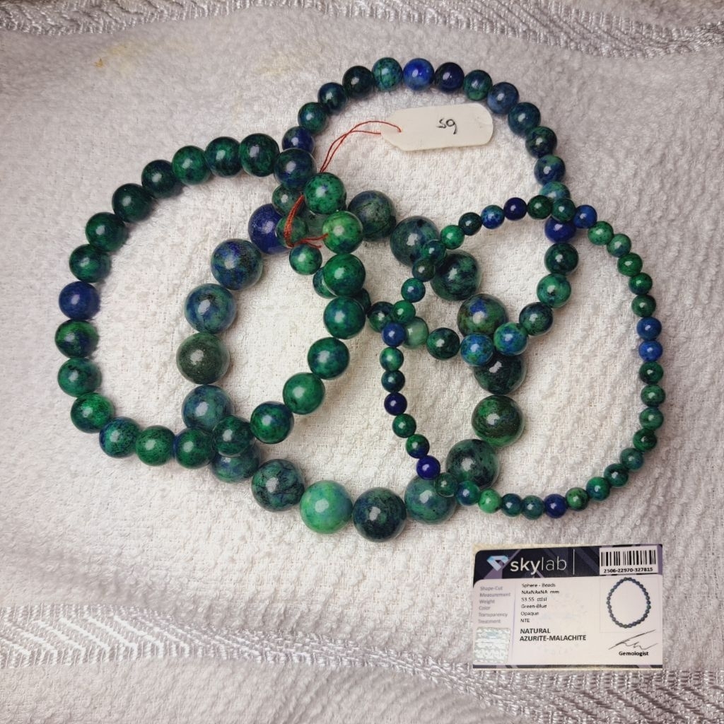 NATURAL stone AZURITE MALACHITE