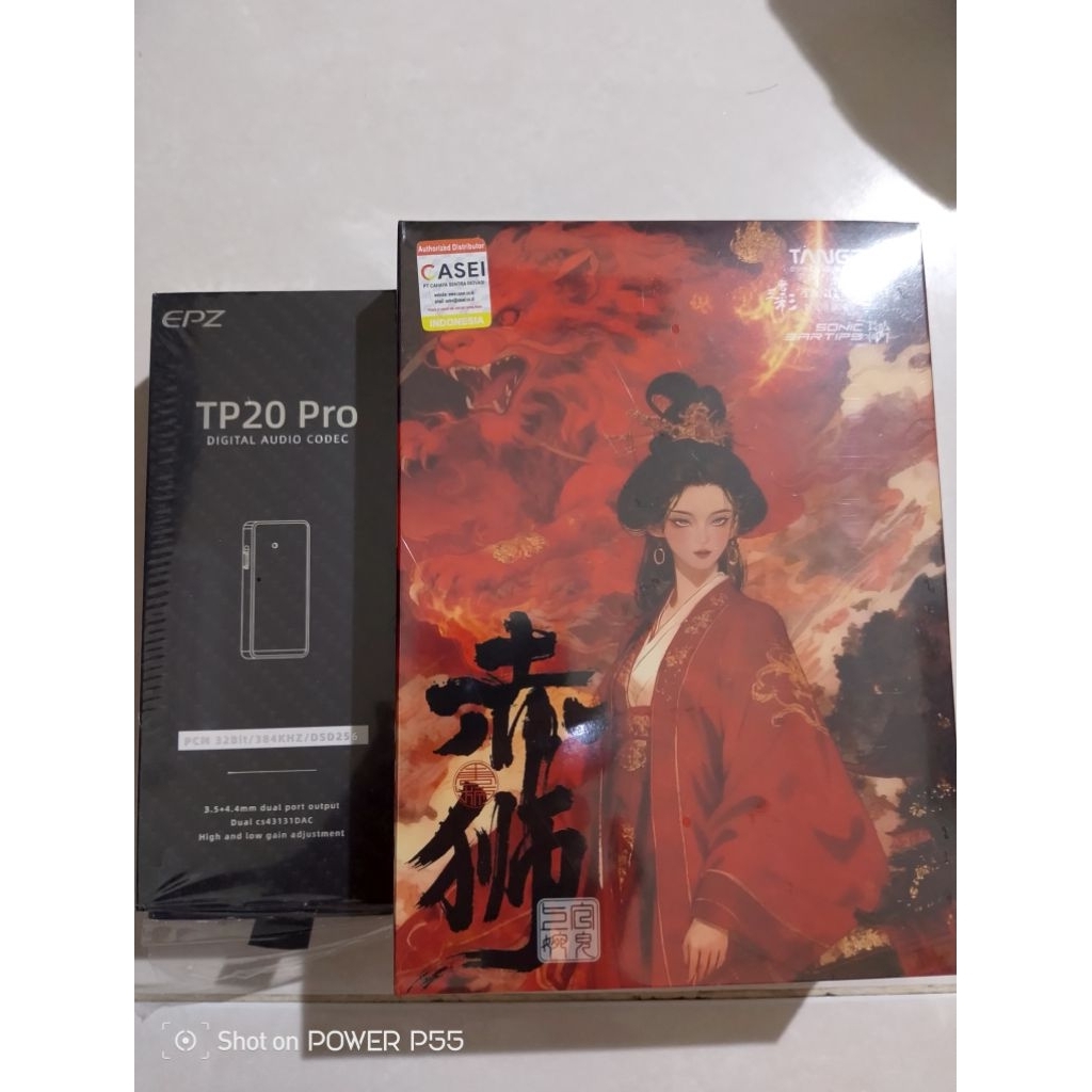 BNIB Tangzu Waner 2 RED LION 3.5mm mic & DAC EPZ TP20 Pro