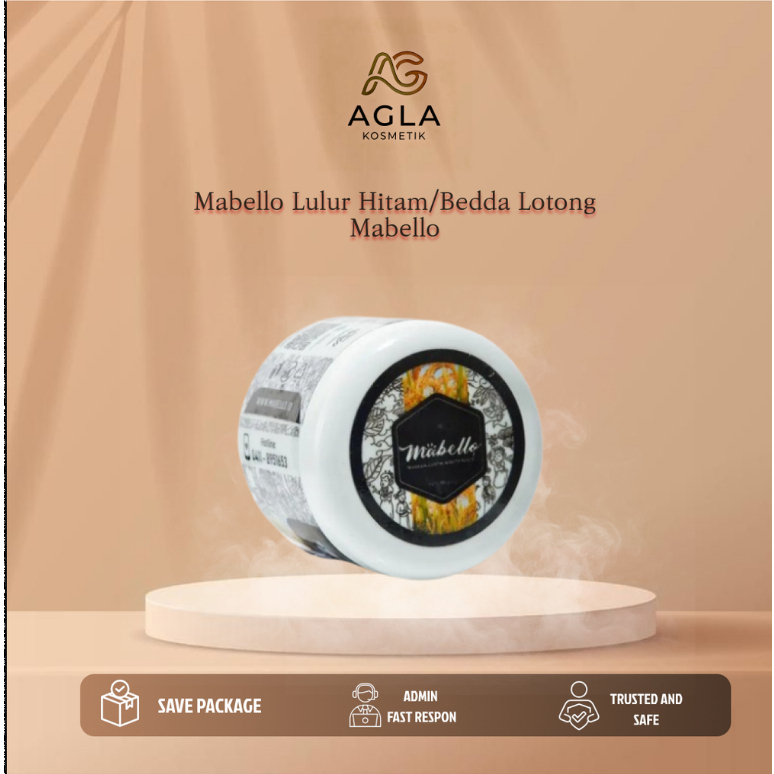 AGLA Mabello Lulur Hitam/Bedda Lotong Mabello