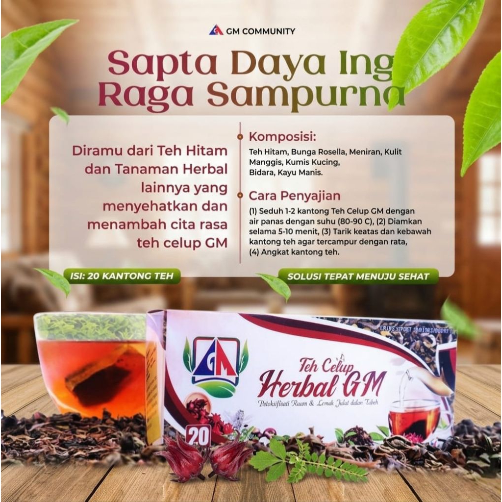 teh celup gm/ herbal original GM