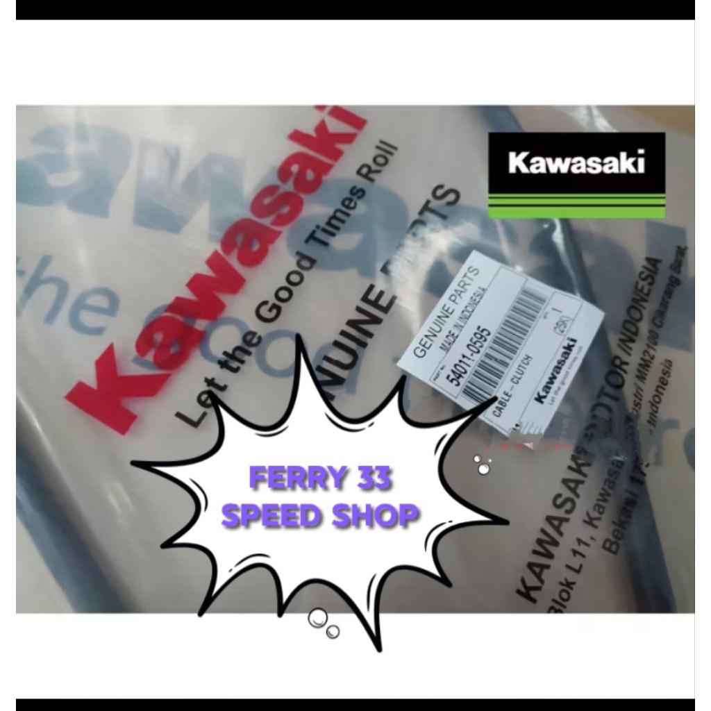 TERMURAH TALI KABEL KOPLING KLX 150 BF ORIGINAL 54011-0595