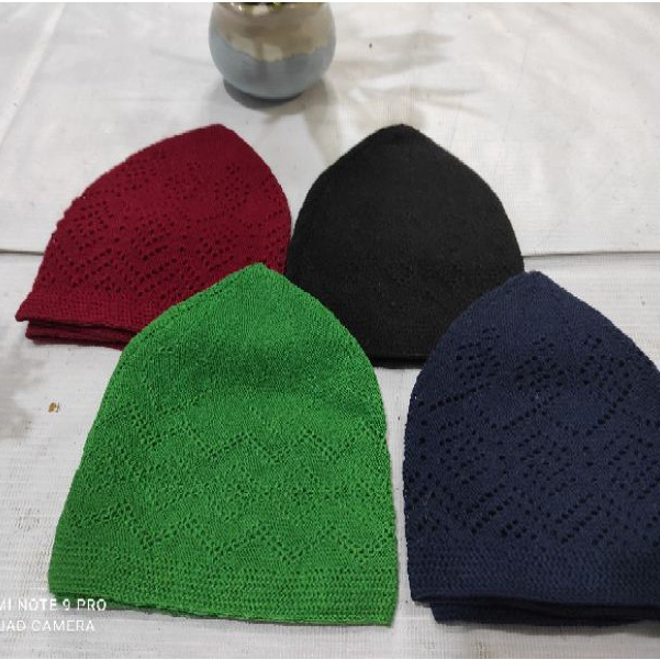 peci mercan, mercan, peci putih