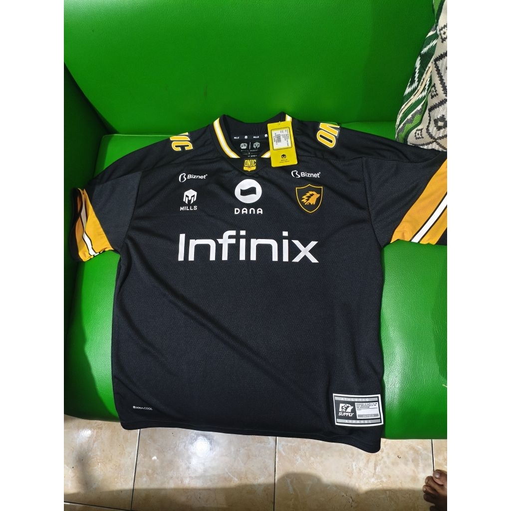JERSEY ONIC AWAY (hitam) PLAYER ISSUE