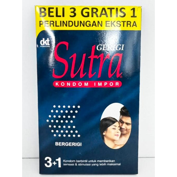 SUTRA GERIGI 3'S KONDOM PRIA
