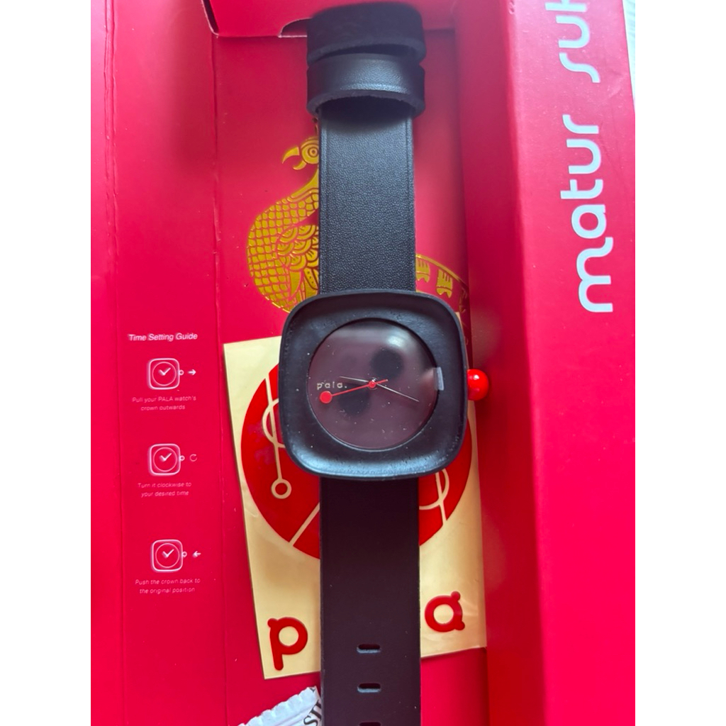 PALA Nusantara Cemani Mini Jam Tangan Hitam