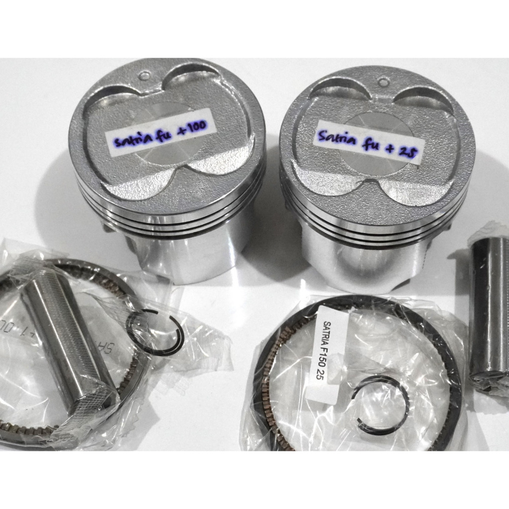 PISTON KIT SEHER SET SATRIA FU 1.00 & SATRIA FU 0.25  ORIGINAL BERKUALITAS TINGGI, PISTON KIT SATRIA