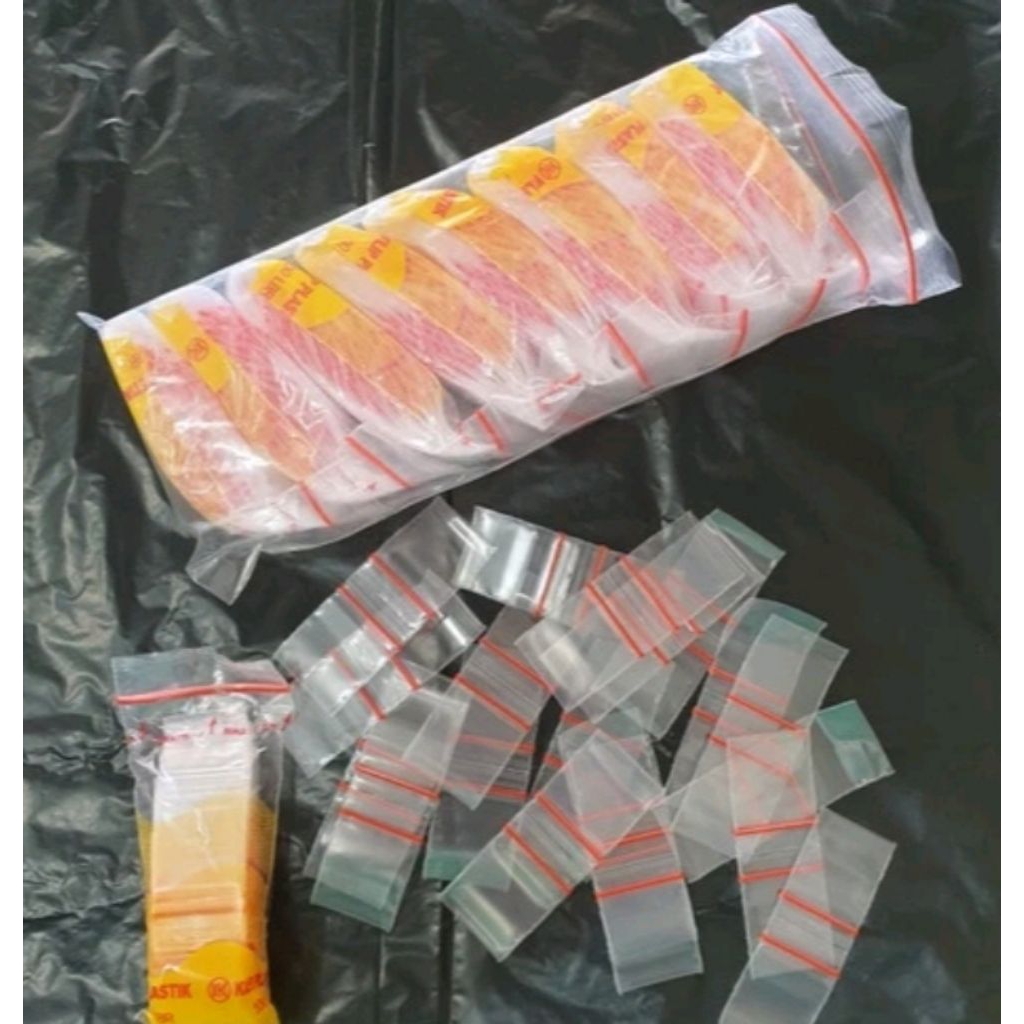 TERMURAHH Klip Plastik 2x3.5 TEBAL / plastik klip 2x3.5 atau 2×3.5 tebal klip / plastik klip kecil /
