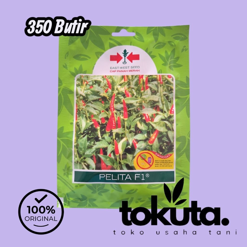 PELITA F1 350 Butir Benih Cabe Rawit Cap Panah Merah