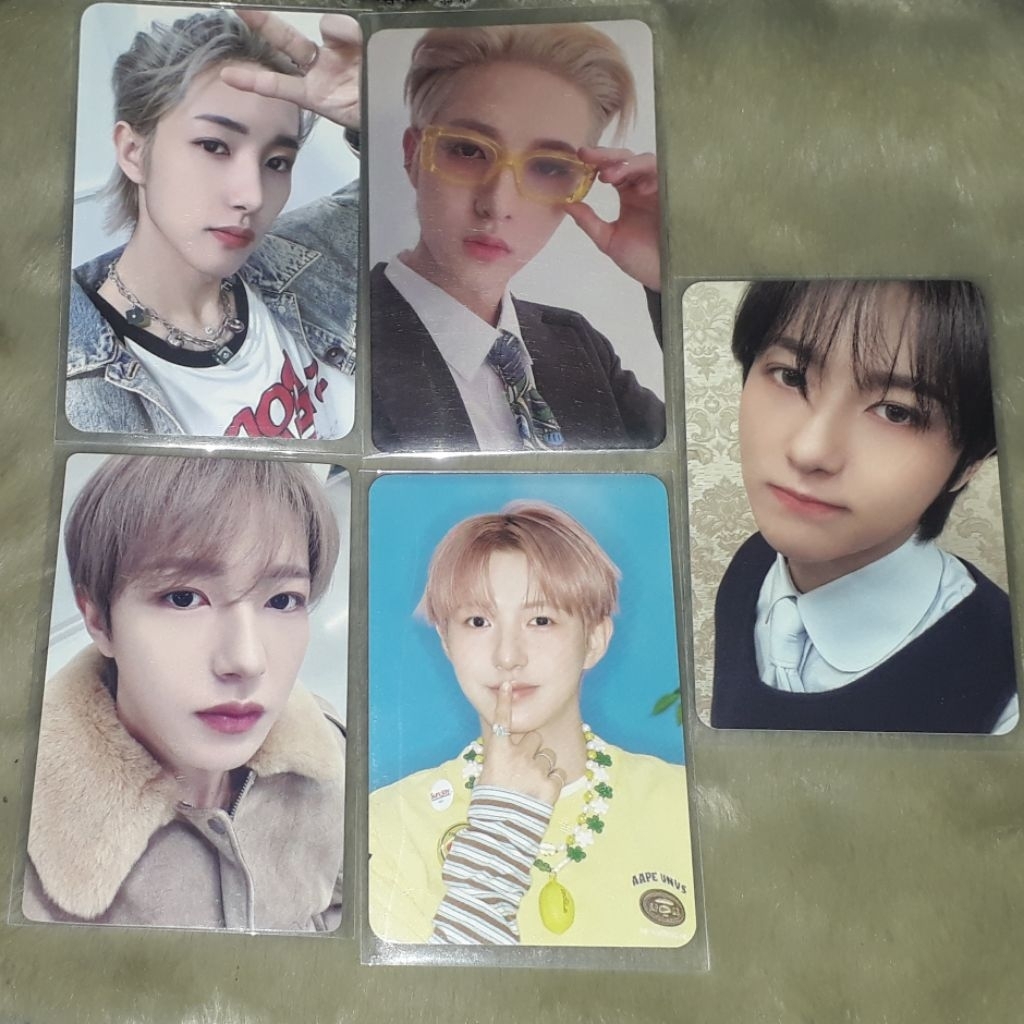 wts Renjun Everline Fansign Fs ISTJ Agent Hello Future VCE Jump Up Kyu POB SG26 Season's Greetings I
