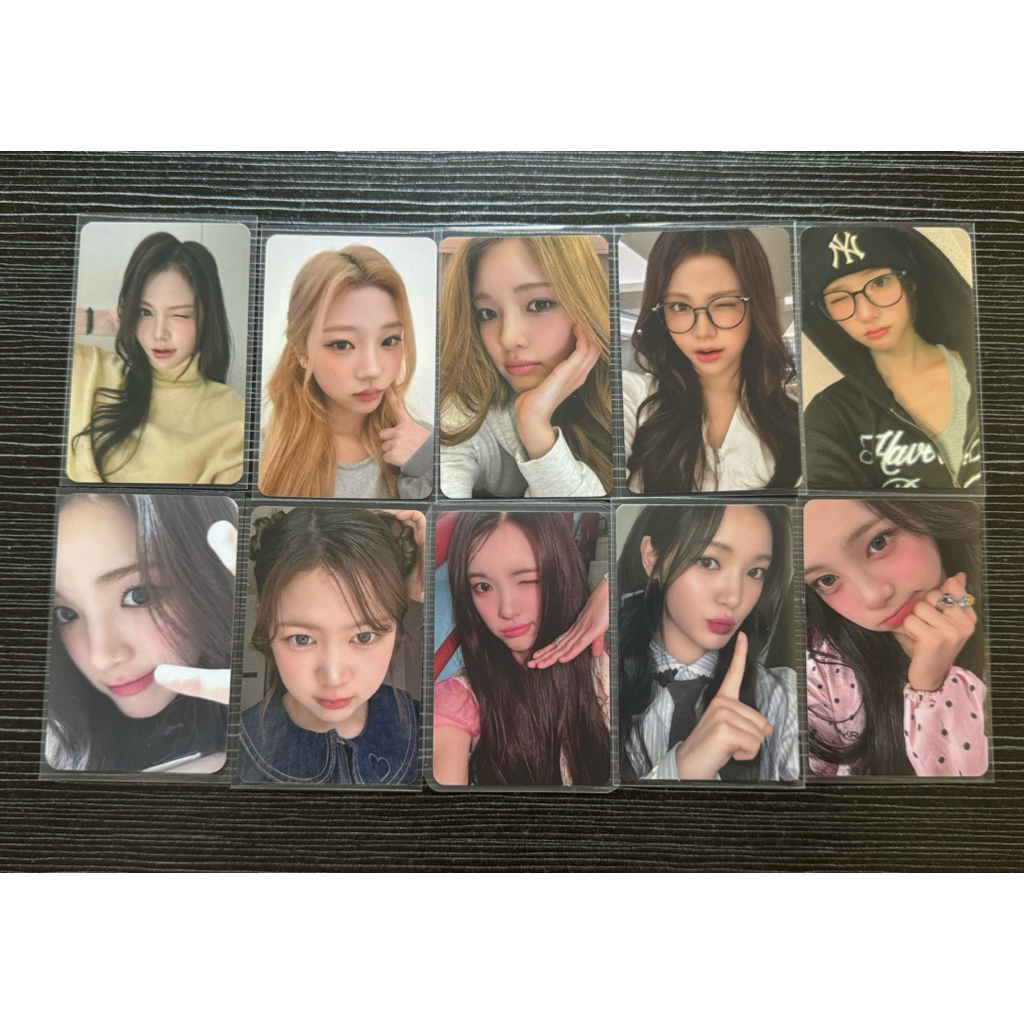 HEARTS2HEARTS PHOTOCARD CARMEN JIWOO YUHA STELLA JUUN ANA YEON BENEFIT PC H2H APPMUS APPLE MUSIC FOC