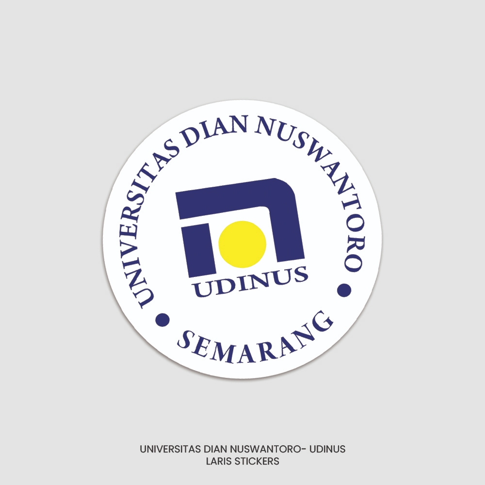 Sticker UDINUS Universitas Dian Nuswantoro
