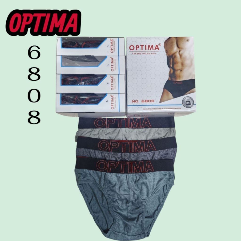 Celana Dalam Pria OPTIMA 6808 ( 3 Biji )