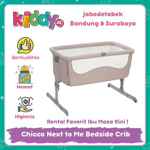 SEWA DI KIDDY.ID - Chicco Next 2 Me Bedside Crib baby box