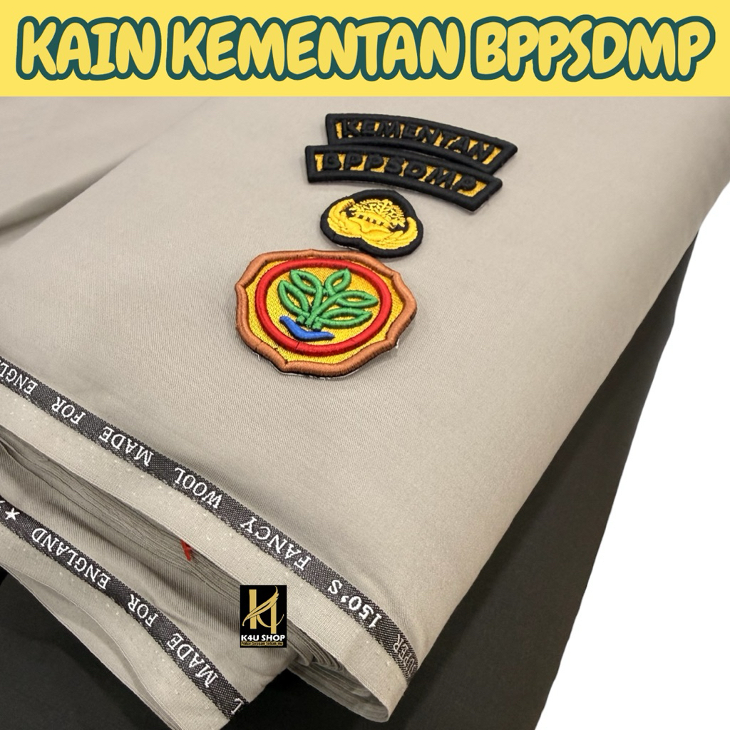 Kain PDH Dinas Pertanian Kain Kementan PDH Kain Seragam Kementan BPPSDMP Kementan 150's