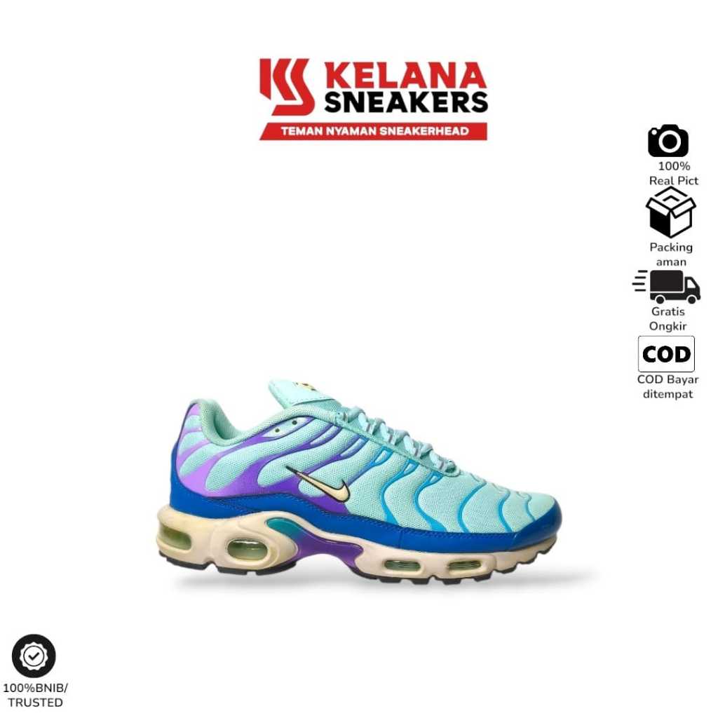 kelana sneakers - sepatu casual TN Plus jade ice unisex size 46