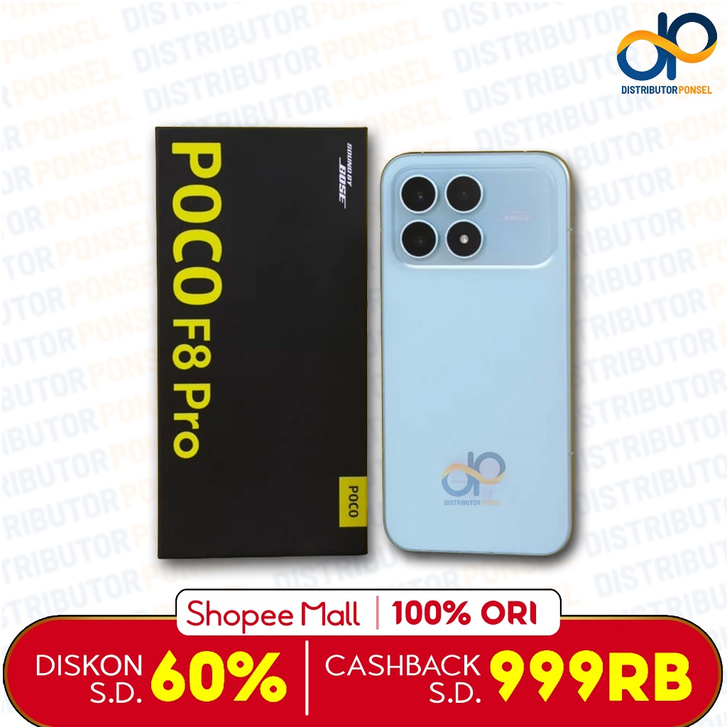 Xiaomi Poco F8 Ultra 16/512GB | F8 Pro 12/512GB 5G NFC Garansi Resmi Xiaomi