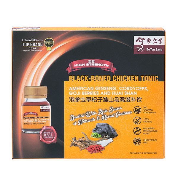 Eu Yan Sang Black Boned Chicken Tonic with American Ginseng, Cordyceps, Goji Berries and Huai Shan 6