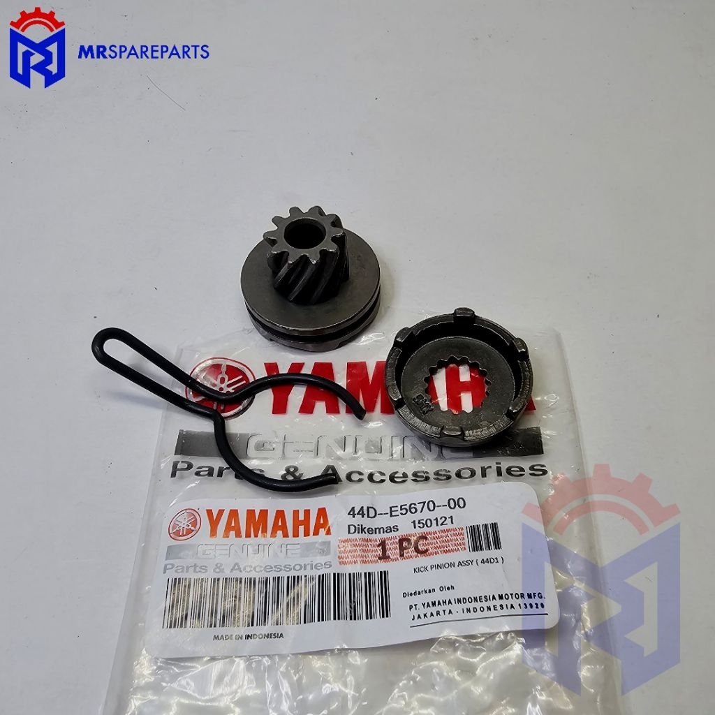 Gigi Pinion Gigi Engkol Gear Kick Stater Motor Xeon Karbu Xeon RC Xeon FI 44D.