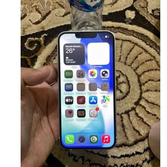 Iphone 13 128gb all operatorBUKAN SIMLOCK fungsi normal semuahb 98%fisik mulus likle