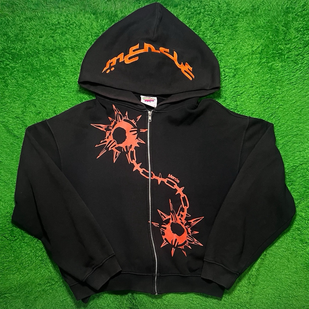 Zipper Hoodie Mercie Studio Clock Black