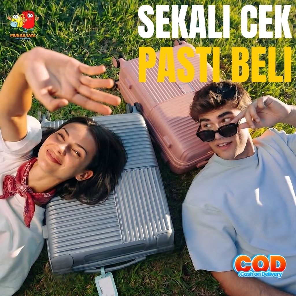 Koper 24 Inch Original Koper Polypropylene 100% 24 inch Koper Standard Internasional TSA Lock Koper 