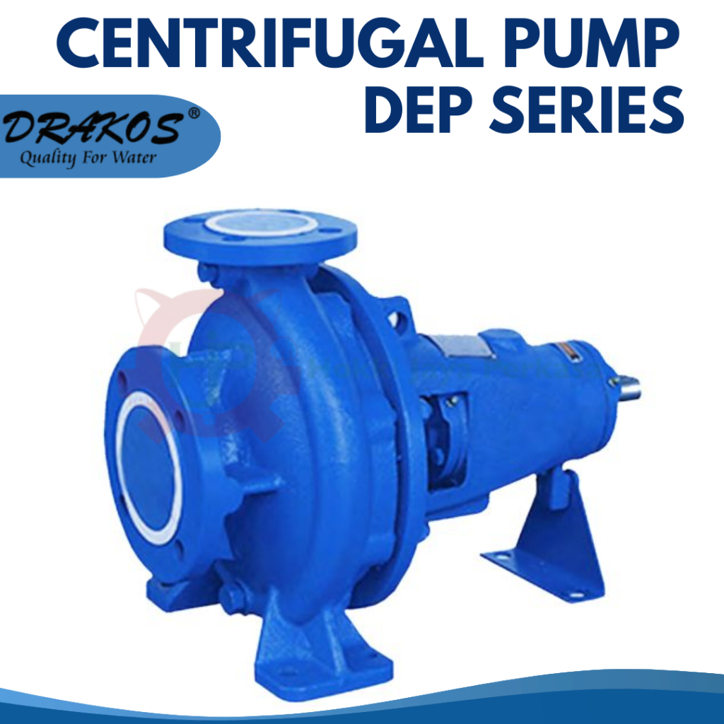 DRAKOS End-Section Centrifugal Pump DEP Series Drakos Pompa Sentrifugal End Suction