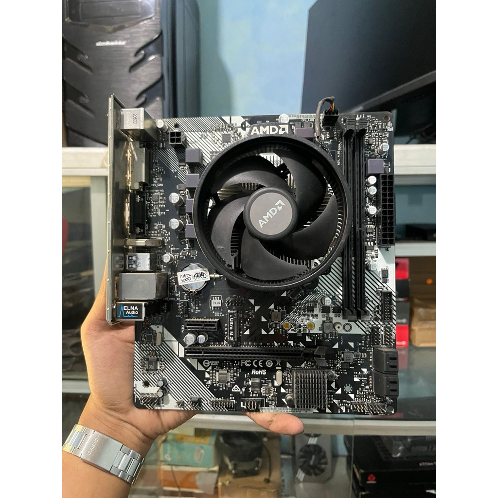 Paketan Ryzen 3 4100 + Asrock A320M HDV