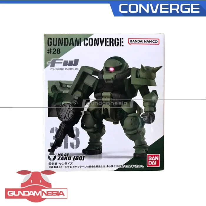 [Converge] Zaku (Mobile Suit Gundam GQuuuuuuX) – FW Gundam Converge No. 28