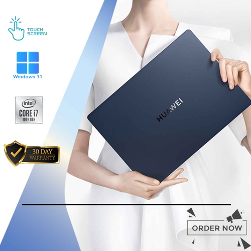 Laptop Huawei MACHD Core i7 Gen 10 / Gen 11 SSD 512GB RAM 16GB Touchscreen 3K