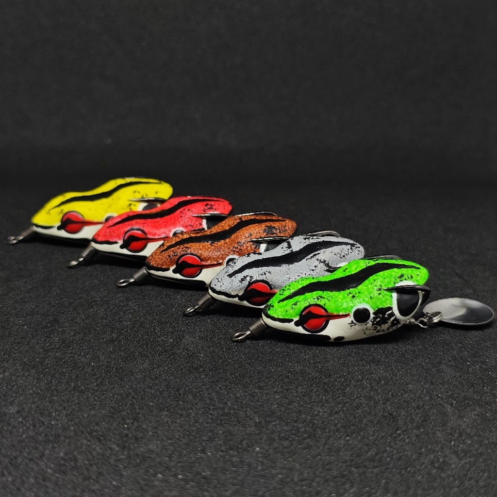 Soft Frog Umpan Casting Gabus 3.5 cm | DR Lure