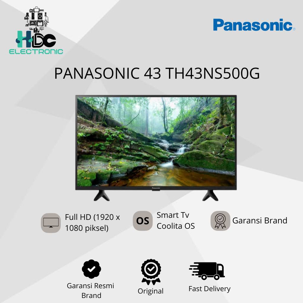 PANASONIC SMART TV TH43NS500G 43 INCH LED TV GARANSI