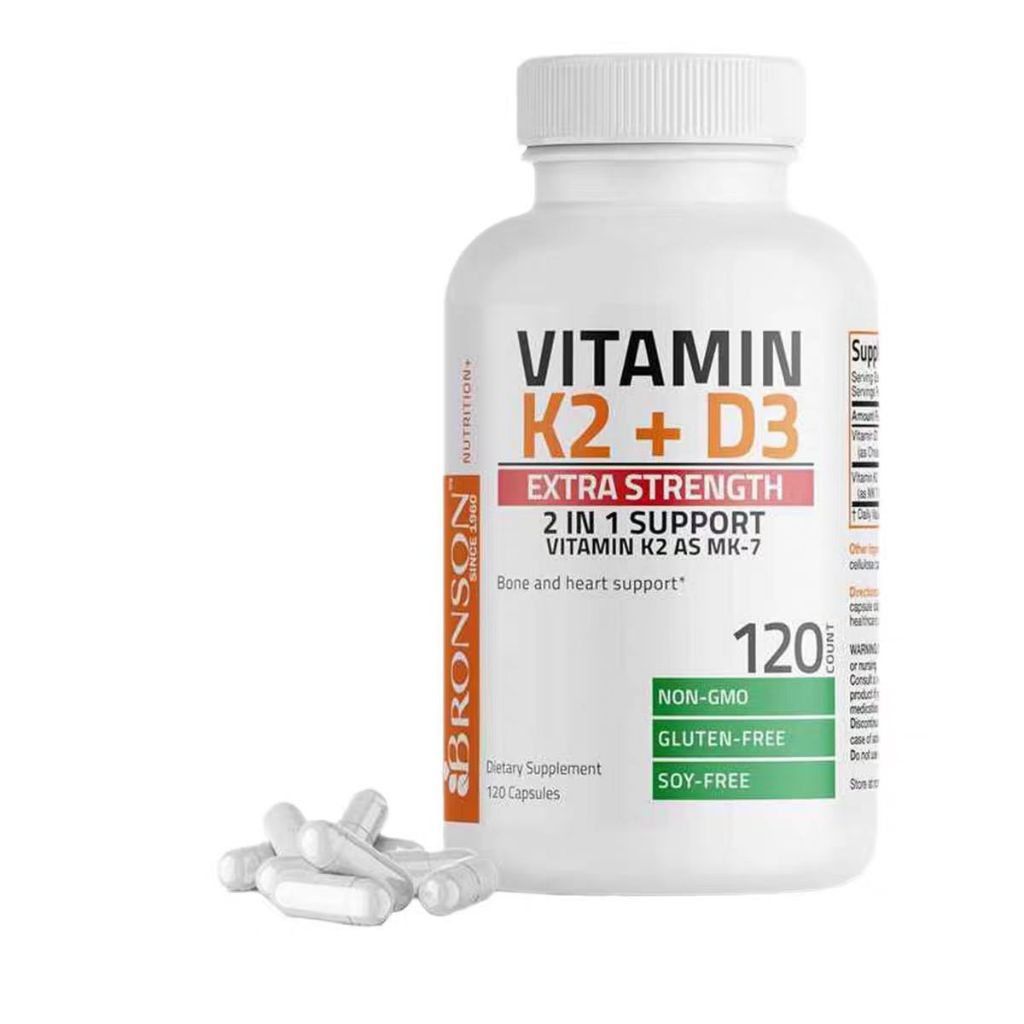 Bronson Extra Strength Vitamin D3 K2 10000IU 120caps