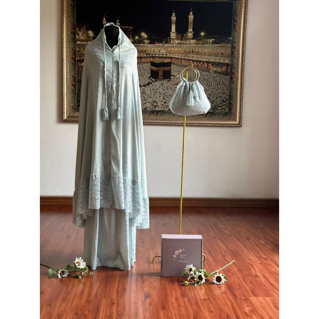 ZEHAN MUKENAH MEWAH PREMIUM RESLETING DAGU/MUKENAH GIFT/MUKENAH MAHAR MEWAH