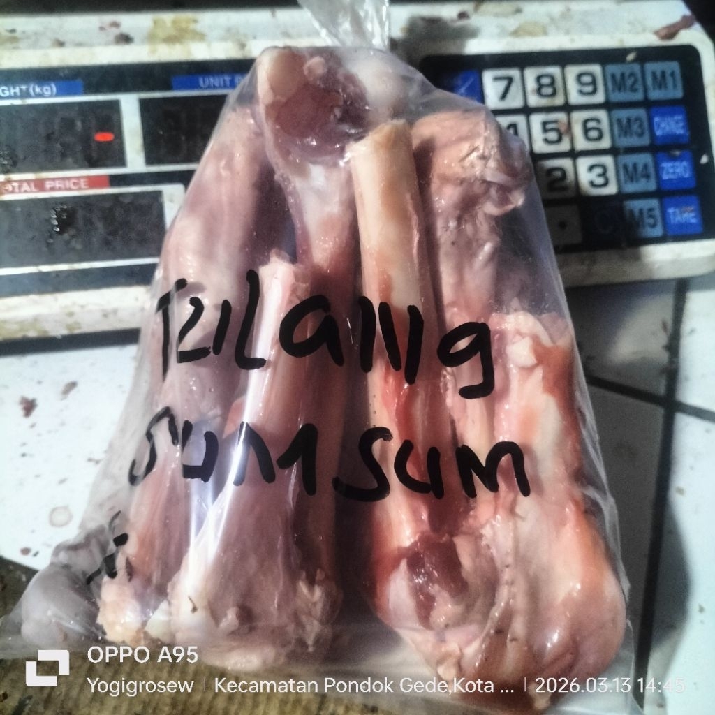 Tulang sumsum kambing 1kg