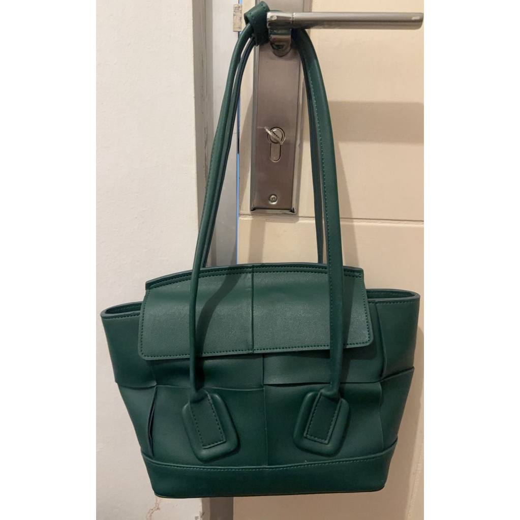Shoulder bag SNY hijau emerald