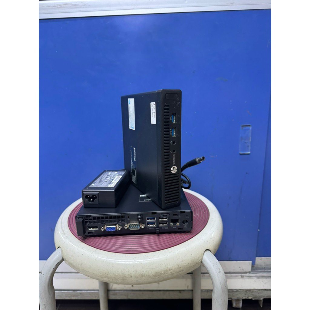mini pc amd a8 8600b ram 4gb ddr4 ssd 128gb wifi hp elitedesk 705 g2 mini pc siap pakai