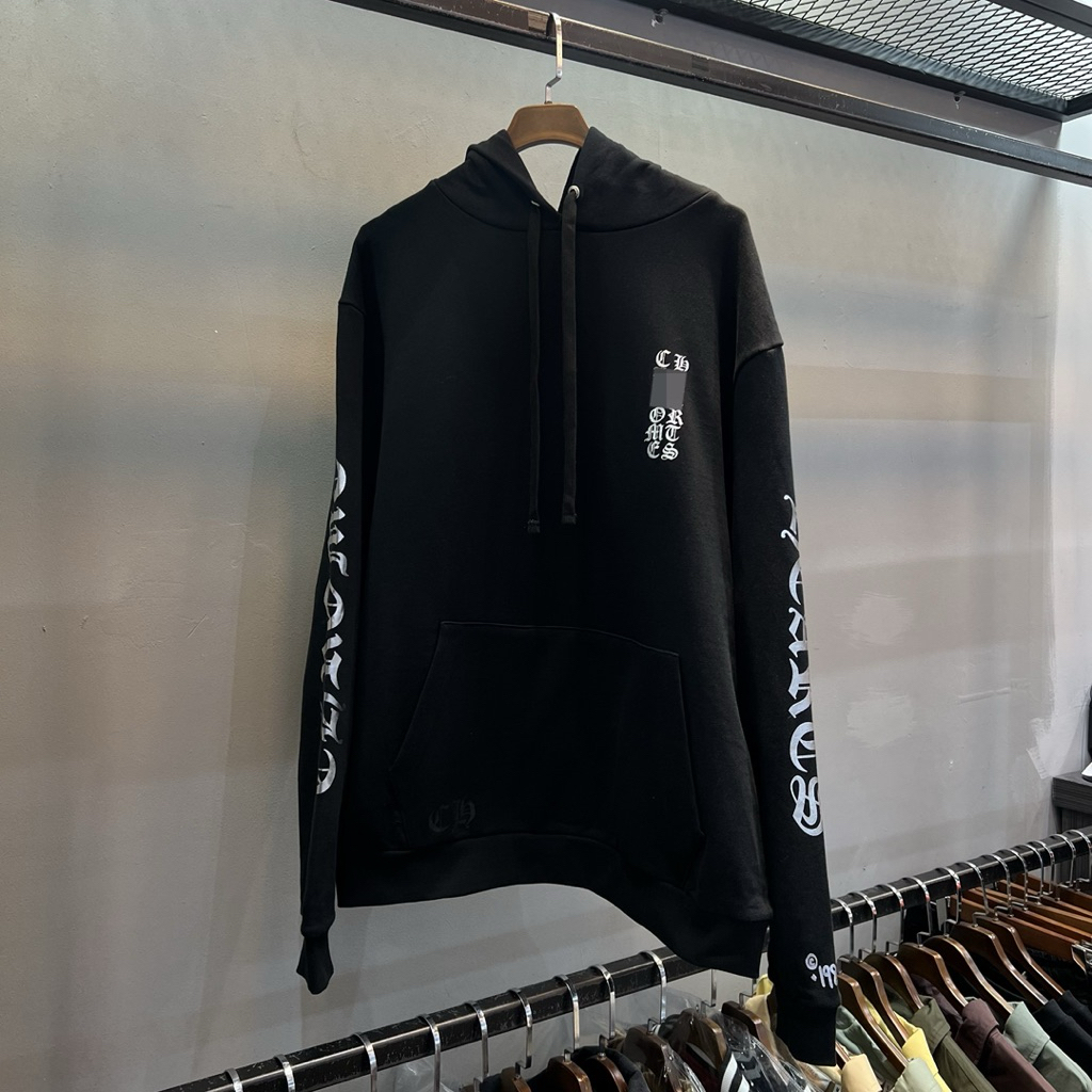 Clover Jakarta | Hoodie Pria CHR Printed Logo Silver 1988 Hoodie 04 PM